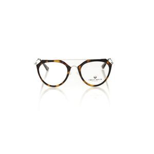Frankie Morello Acetate Square Frame Glasses Women Brown Frames